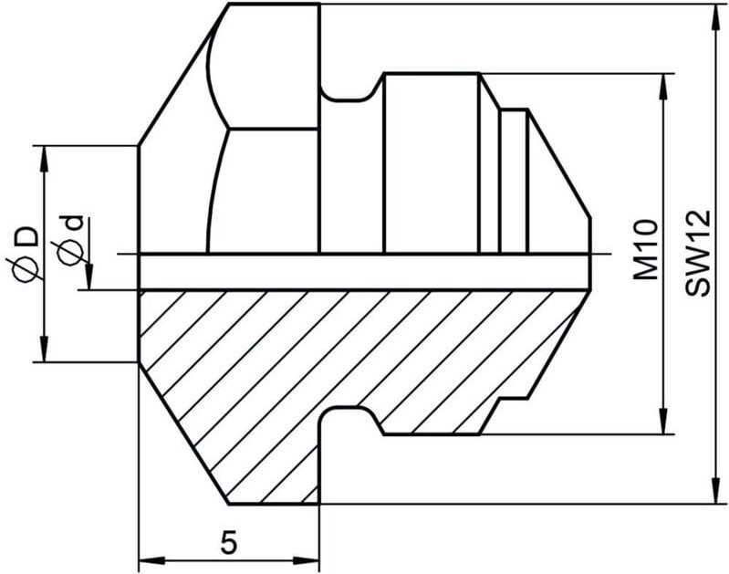 Gesipa 1434975 Mundstück 1 St.