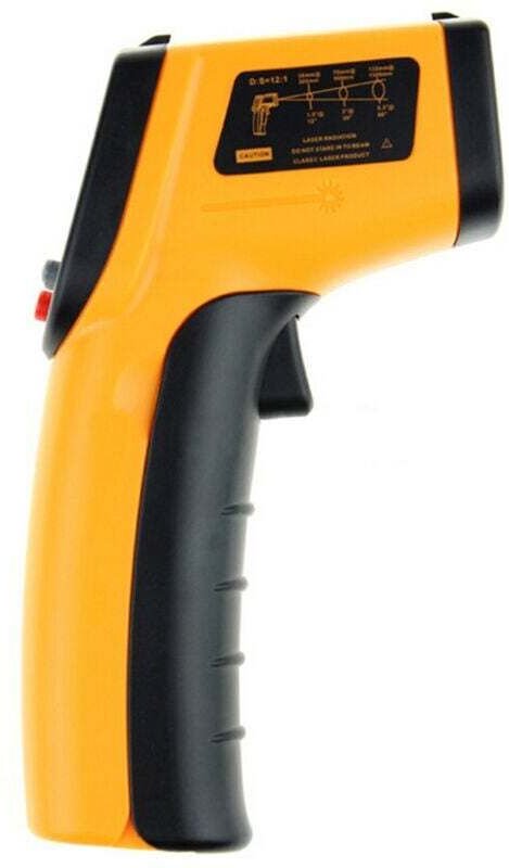 Infrarot-Heißluftpistole – Infrarot-Thermometer – Tragbare Heißluftpistole – Heißluftpistole für Zuhause – 14,5 x 8 x 3,...