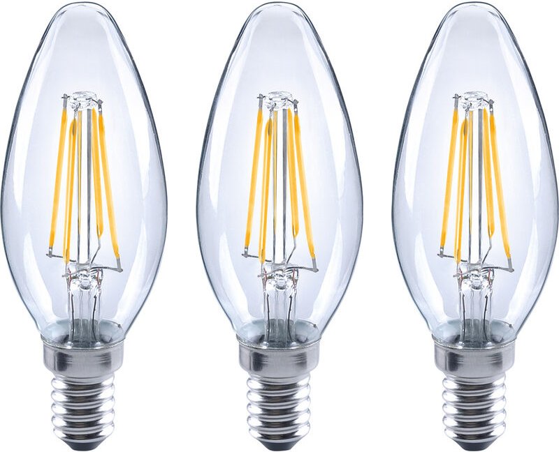 Thumbnail - Sygonix - SY-4945174 led eek e (a - g) E14 Kerzenform 4 w = 40 w Warmweiß (ø x h) 35 mm x 100 mm 3 St