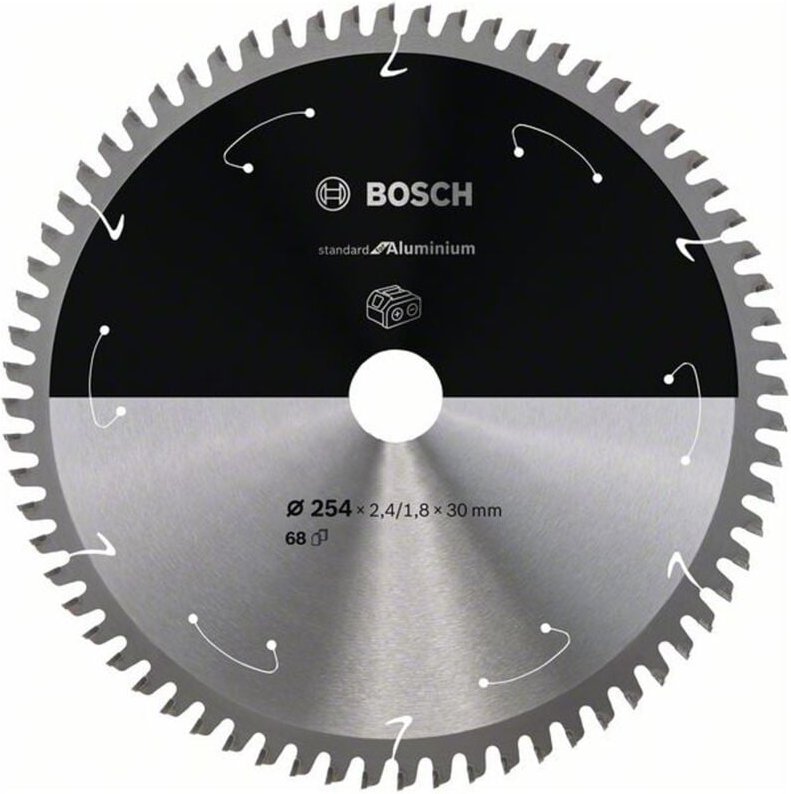 Thumbnail - Pro Aluminium cordless Kreissägeblatt, 254 x 2,4 x 30 mm, für tks - Bosch