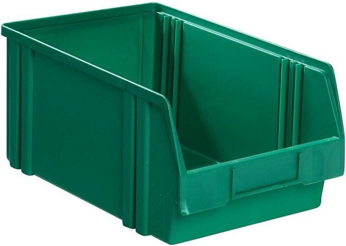 La-ka-pe LK3A grün Sichtlagerkasten L290/264xB150xH127mm ps grün