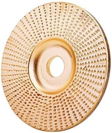 Thumbnail - 100 mm Holz-Winkelschleifscheibe für Schleifmaschinen – Schleif-Rotationswerkzeug zum Schnitzen, Schleifscheibe für Wink...