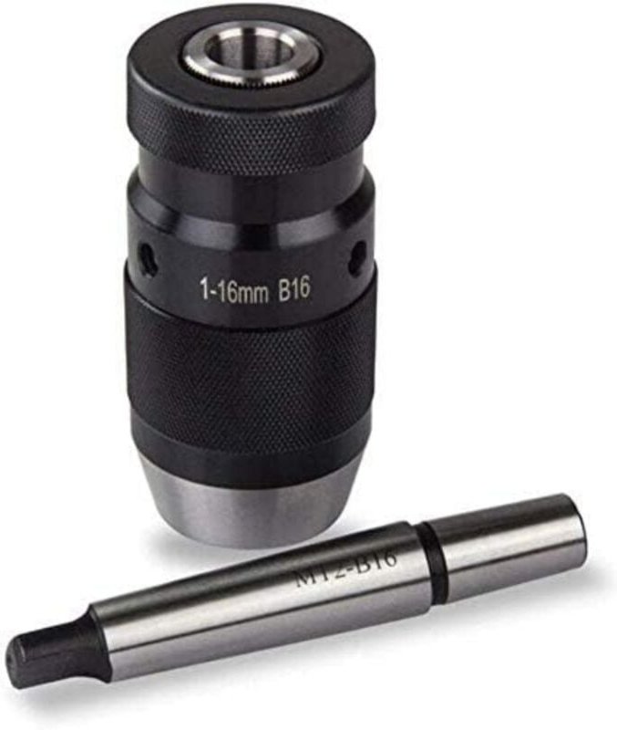 Für MT2-B16 Säulenbohrmaschine, Schnellspannfutter 0,5-16 mm, Morsekonus-Schnellspannvorrichtung, geeignet für Säulenboh...
