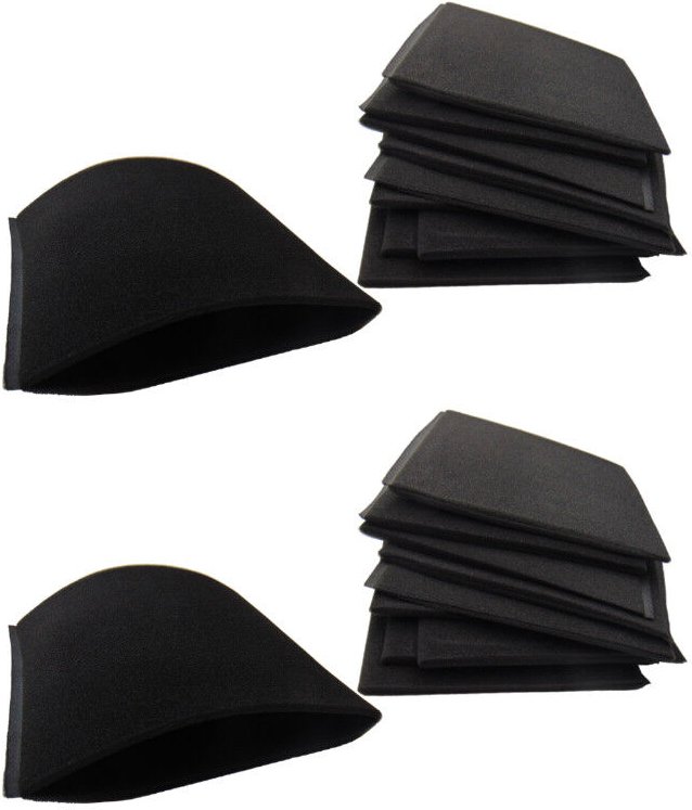 Thumbnail - 20x Schaumstofffilter / Staubsaugerfilter / Schaumfilter / Schwammfilter für Einhell bt-vc 1250 s bt-vc 1250 sa bt-vc 12...