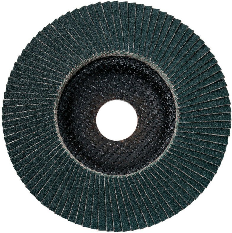 Metabo Lamellenschleifteller 178 mm P 80, Zirkonkorund, Stahl, Edelstahl, gerade Ausführung 10 Stk