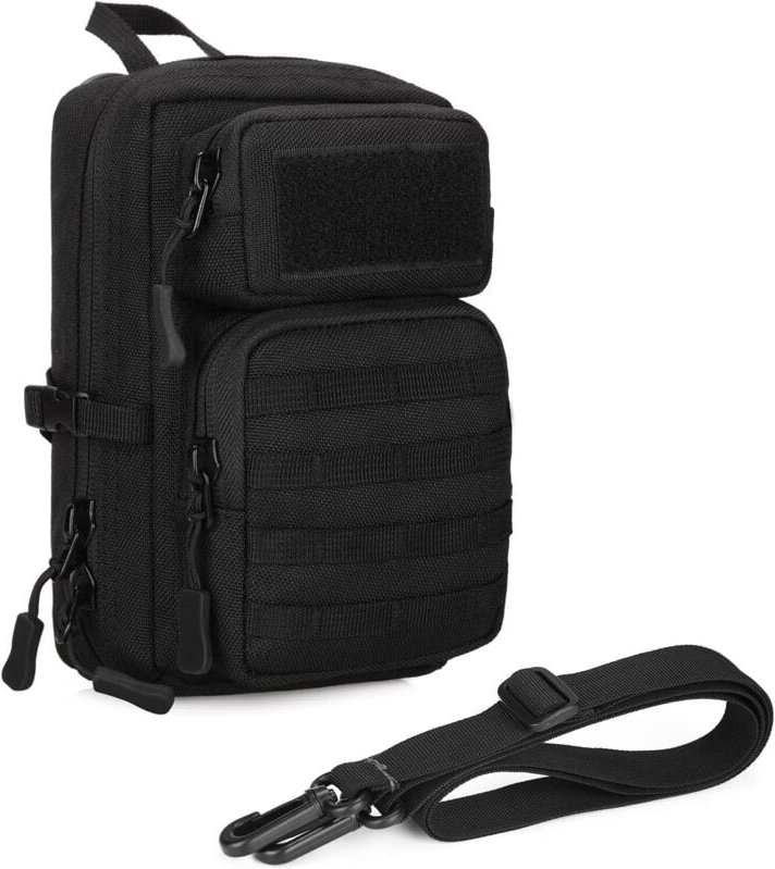 Sollbry - Umhängetasche Taktische Umhängetasche Molle Militärtasche Mini Messenger Bag Männer Multifunktions Kleine Tasc...