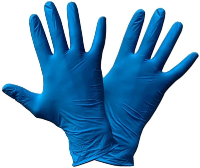 Blauer Nitrilhandschuh für Lebensmittel, 5,2 g, Größe s, 100 Einheiten U5010