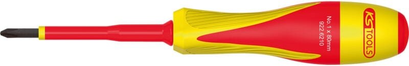 Isolierter Elektriker-Schraubendreher ks tools - Phillips PH1 - 1000V - 922.6210