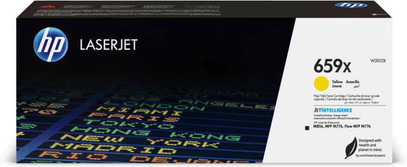 HP 659X High Yield Yellow Original LaserJet Toner Cartridge (W2012X)