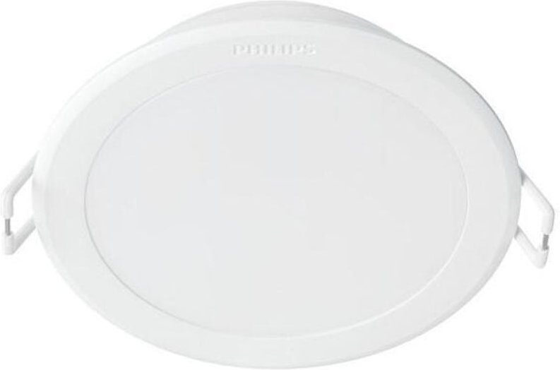 Philips - led Downlight Einbaustrahler 6W Slim Meson Schnitt ø 80 mm 3000K Warmweiß