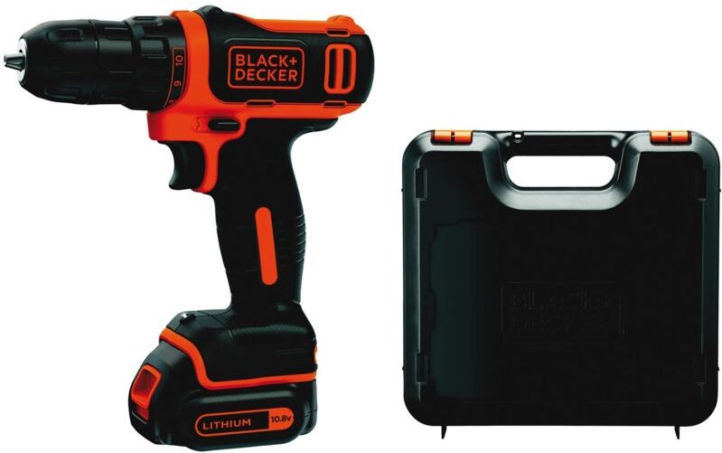 Black&decker - Trapano avitatore 10,8v lith validetta bdcdd12k-qw