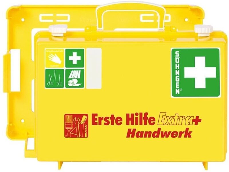Erste-Hilfe-Koffer Extra+Handwerk DIN13157 plus Erw. 310x210x130mm - Söhngen
