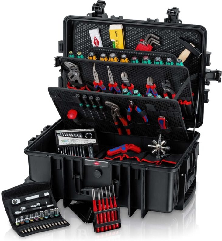 Knipex - Werkzeugkoffer Robust45 Move Mechanik
