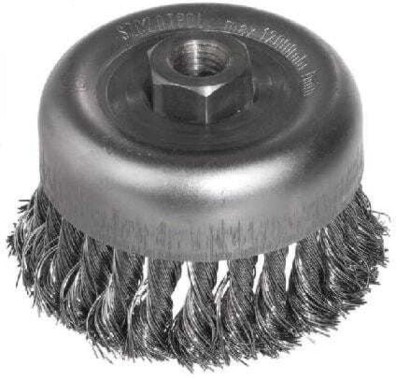 GEDREHTE KISSENBÜRSTE Ø 60mm M14 GEWINDE