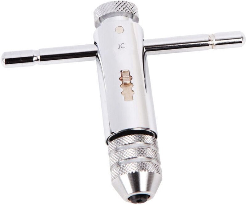 Verstellbarer Ratschengewindebohrerhalter, Handgewindebohrer, linkshändiger Ratschengewindebohrer mit HSS-Gewindebohrern...