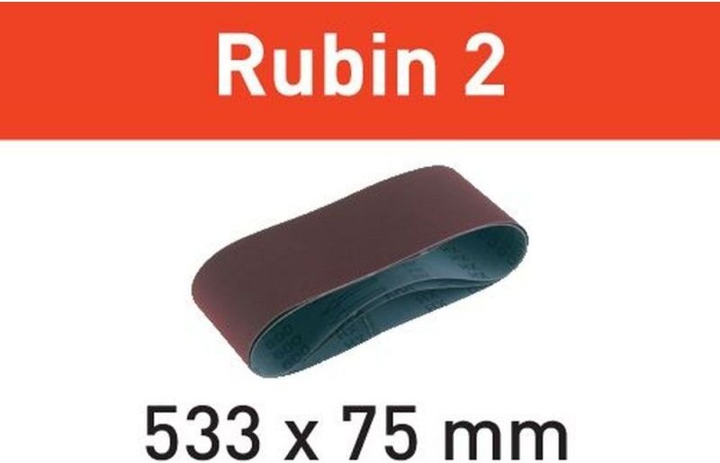 Schleifband L533X 75-P80 RU2/10 Rubin 2 - Festool