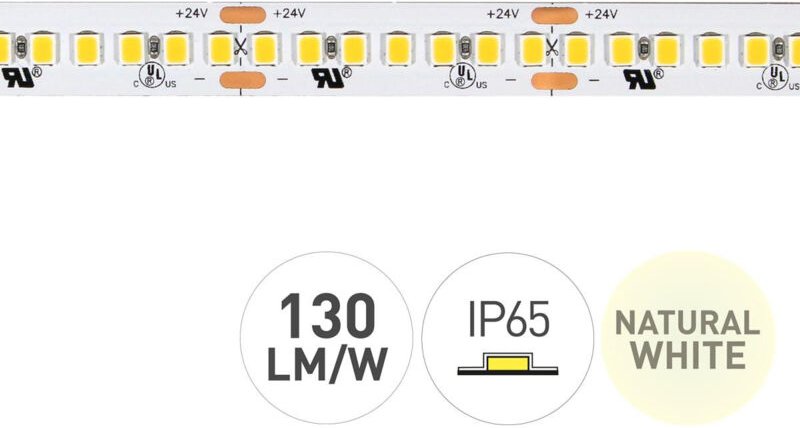 Innova - LED-Streifen 4000k 24v 19.2w/m 210led/m Ip65 5m He105096-5977
