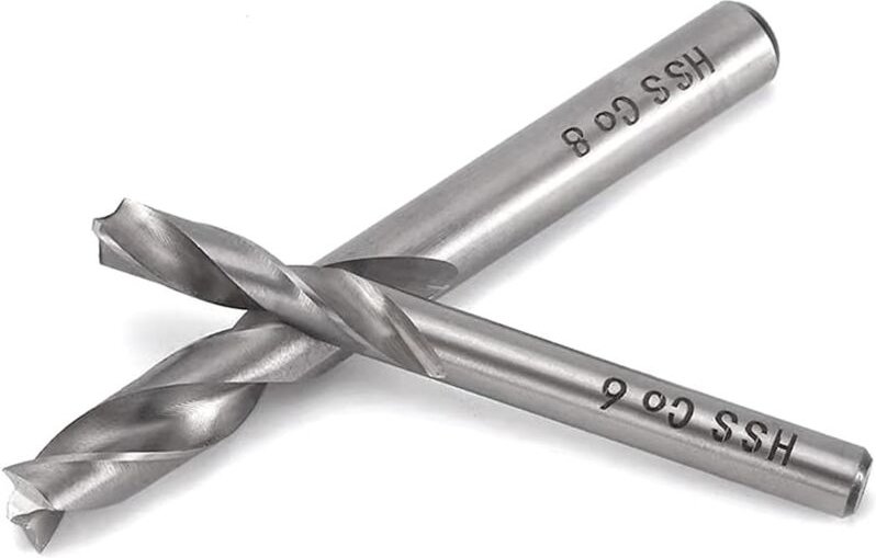 Memkey - Punktschweißbohrer-Set, 2 Stück, hss Co M6 & M8 Punktschweißbohrer, Hochgeschwindigkeitsstahl- und Kobalt-Schwe...