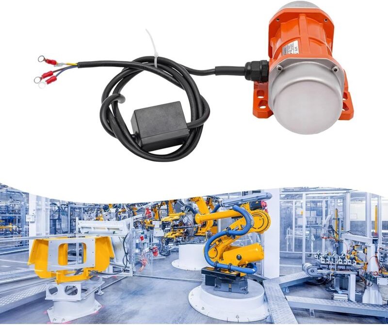 Vibrationsmotor 100W 220V AC Multifunktionaler Motor Vibration Motor Vibrating Asynchronous 3000r/Min Vibrator für Bergb...