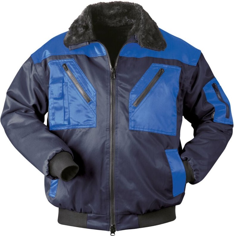 Pilotjacke VEGA 4-in-1 Gr.M marine/royal NORWAY