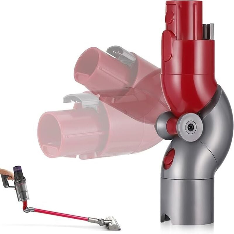 Adaptateur flexible compatible avec les aspirateurs Dyson V7, V8, V10, V11, V15, adaptateur inférieur à dégagement rapid...