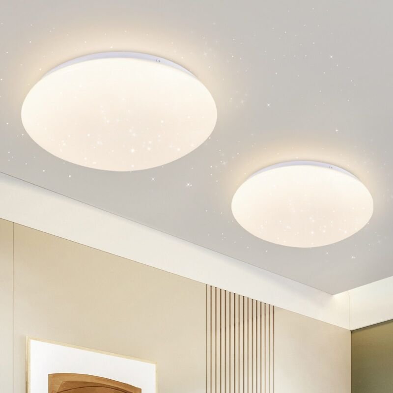GBLY 2ER Deckenlampe LED Deckenleuchte wohnzimmer - Ø16.5CM 4000K Schlafzimmerlampe 5W Küchenlampe Neutralweiß Deckenbel...