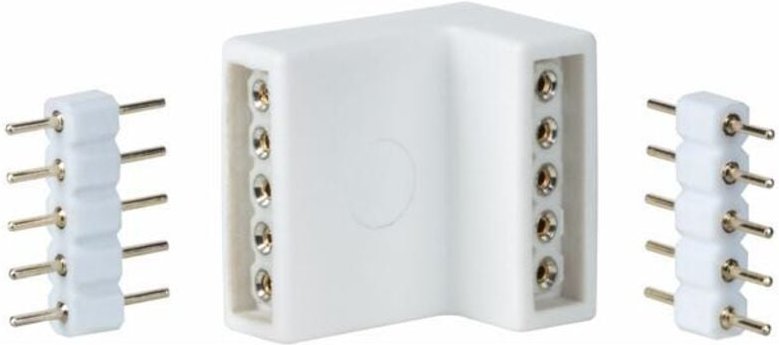 Paulmann - 70615 Eckverbinder Kunststoff (l x b x h) 1.7 x 1.6 x 1.2 cm 4 St.