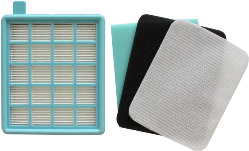 2x Filterset 4-teilig passend für Kompaktstaubsauger Filter Ersatzfilter FC8470 FC8471 FC8515 FC8516 - Sollbry