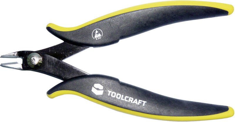 816743 esd Seitenschneider ohne Facette 134 mm - Toolcraft