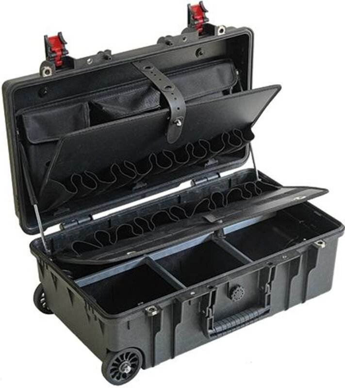 Gt Werkzeugkoffer 52-21 pts ohne Inhalt Werkzeugbox Koffer mit Rollen
