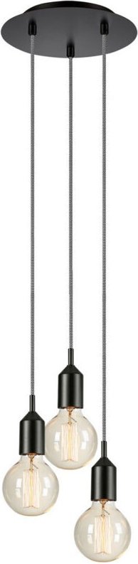 Markslojd - bronx Cluster Drop Deckenpendelleuchte 3-flammig rund schwarz