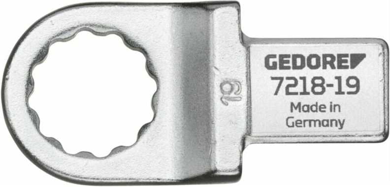 Einsteck-Ringschlüssel 13mm 14x18mm 4kt. Gedore