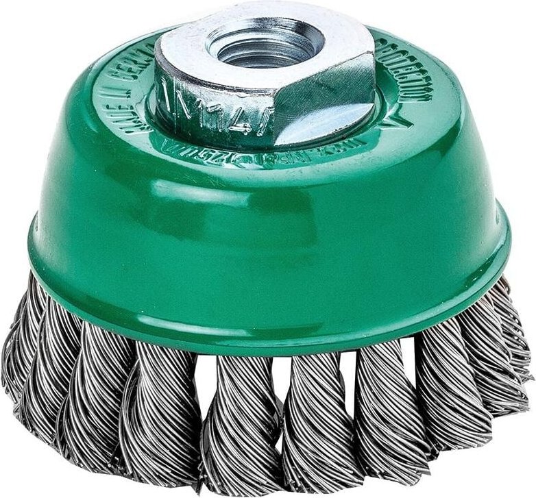 Thumbnail - LESSMANN Topfbürste V4A M14 gezopft 65x0,5mm