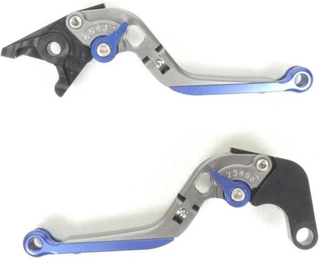 rechter bremshebel für motorrad honda cb 650 f alu cnc titangrau