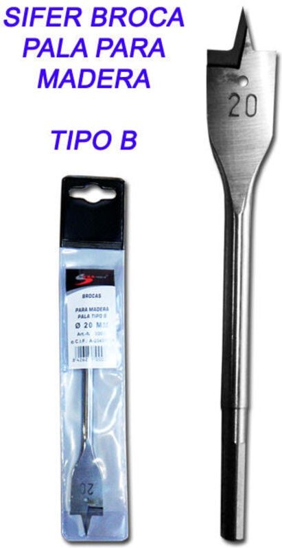 Holzspatenbohrer 33 Typ b - Sifer