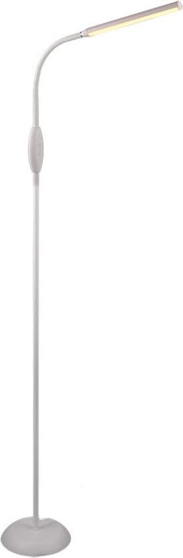 Led Stehlampe weiß Wohnzimmerlampe Stehleuchte mit Touchschalter, flexibler Arm, verstellbare Lichtfarben, 5W 700lm warm...