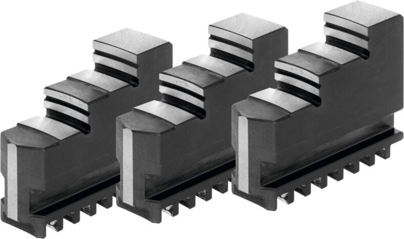 Drehbackensatz f.Futter-D.250mm in.gestufte Backen geh.3St./VE RÖHM 3 Stk
