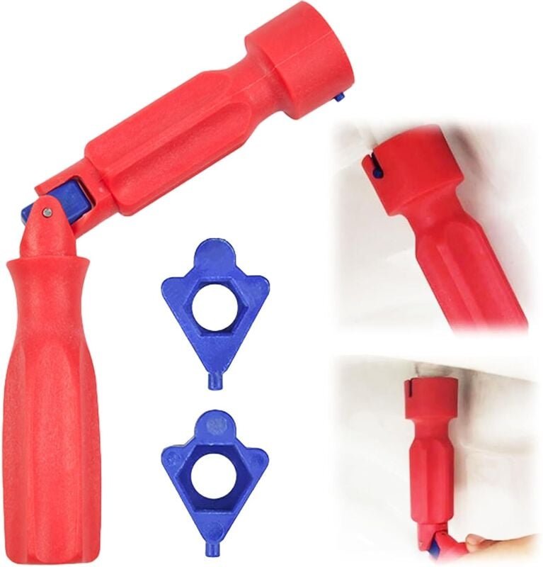 Universal-Installationsschlüssel für Toilettensitze, Reparaturschlüssel für Toilettensitze, Toilettensitzschlüssel, Inst...