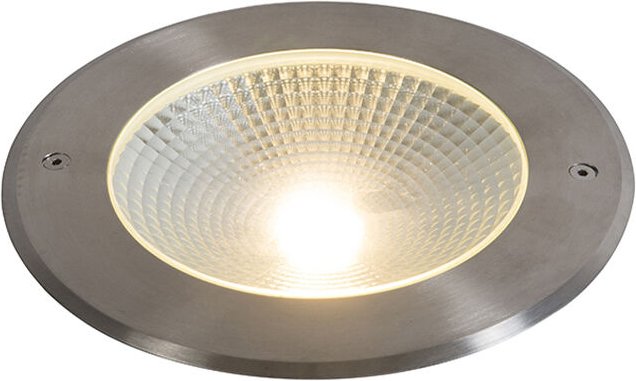 Moderner Bodeneinbau-Strahler Stahl inkl. 20W led - Bridge