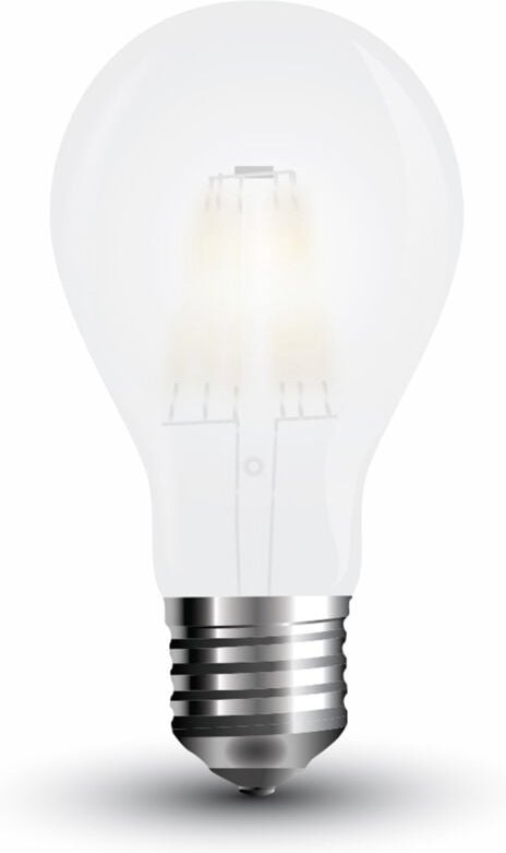 V-tac - LED-Lampe Frost, VT-2045(7180), E27, eek: e, 5 w, 600 lm, 6400 k