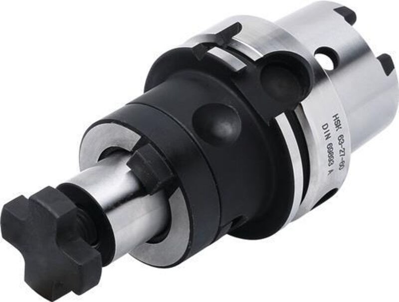 Kombiaufsteckfräsdorn DIN 69893A Spann-D.16mm HSK-A100 A.-L.60mm KEMMLER
