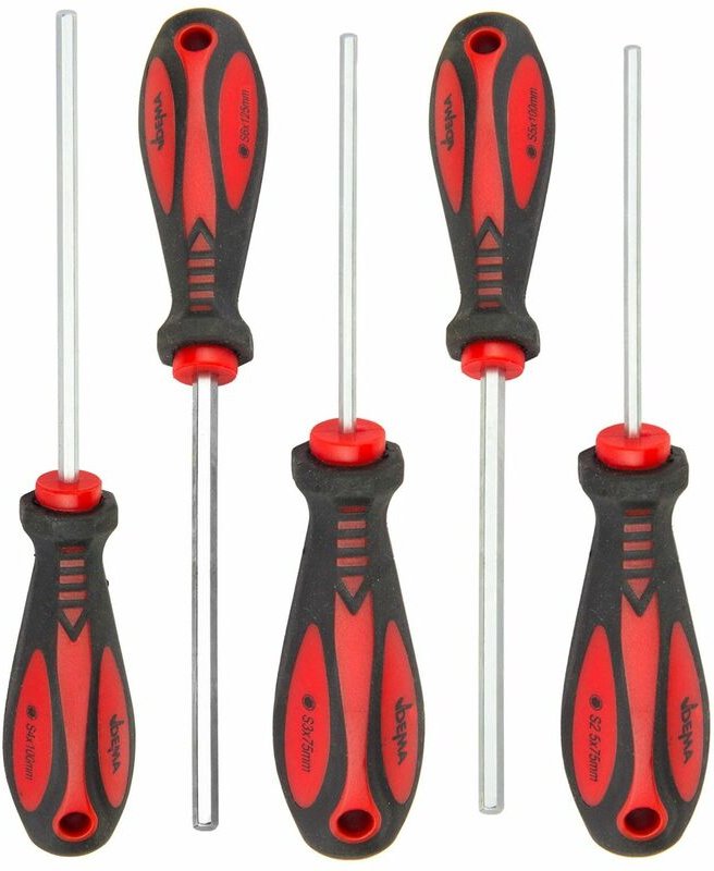 Schraubendreher Satz 5-tlg. Schraubenzieher Sechskant Innensechskant magnetisch