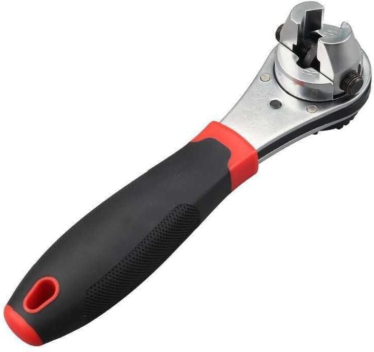 8' verstellbarer Ratschen-Steckschlüssel, Performance Tools, Dual Drive Flex Head Ratschenkapazitäten 1/4' bis 7/8'