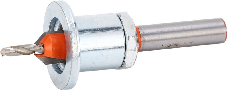 Keenso Langlebige Stahl-Senkbohrer für Bohrlöcher, ideal für Holzbearbeiter und Heimwerker