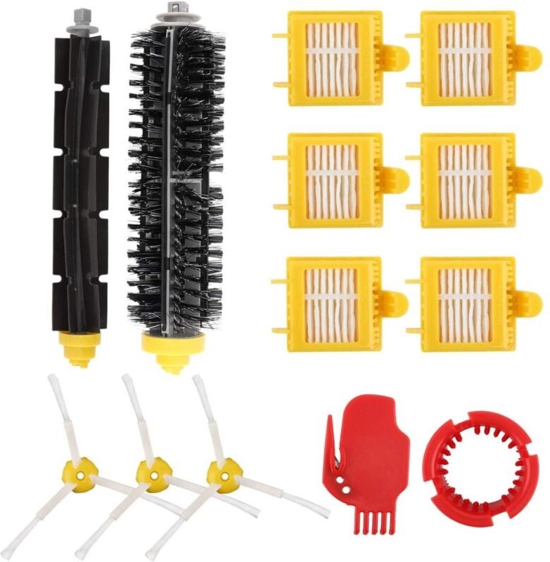 Ersatzbürsten-Zubehörset für iRobot Roomba 700-Serie (13-teilig), iRobot-Set, Bürsten, Filter, Reinigungswerkzeuge, für ...
