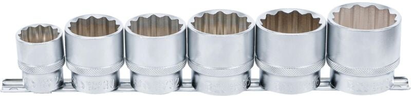 Thumbnail - Bgs Technic - Steckschlüssel-Einsatz-Satz, Zwölfkant Antrieb Innenvierkant 12,5 mm (1/2') sw 24 - 38 mm 6-tlg.