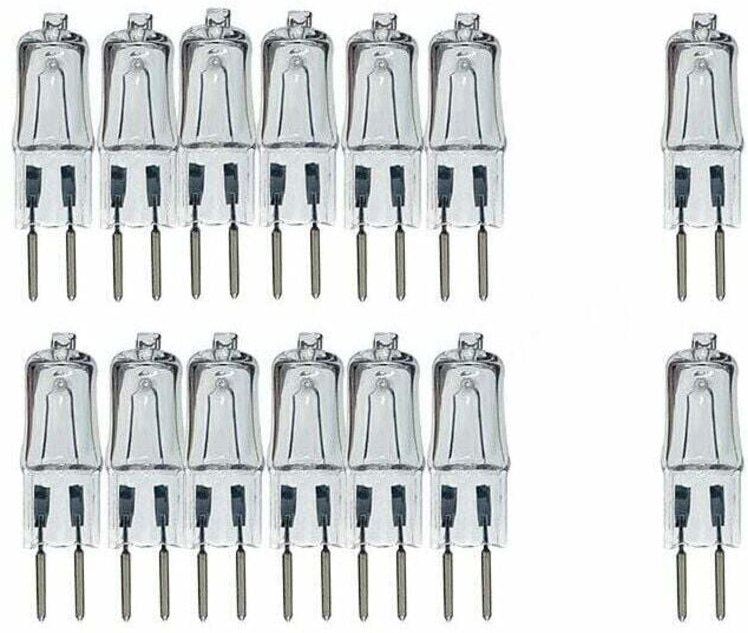 Gabrielle - Halogenlampe G5,3 Lampenperlen, G5,3 Fußlampe Kristall Niedervolt-Halogenlampe 220V-35W