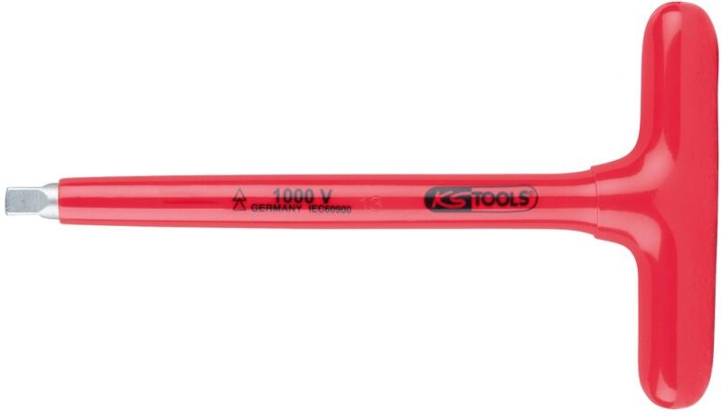 Ks Tools 1/2' T-Griff-Aufsteckschlüssel mit Schutzisolierung - 117.3921