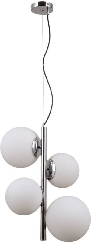 Riga Moderne 2-flammige Kugel-Pendel-Deckenleuchte, E27+E14 - Italux