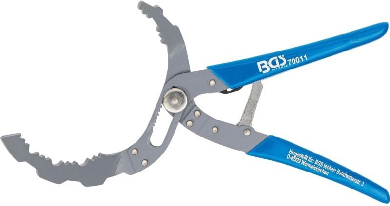 Bgs Technic - lfilterzange selbstjustierend ø 60 - 120 mm 30° abgewinkelt